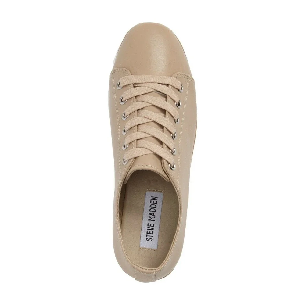 NWOB Steve Madden Korrie Platform Leather Sneaker